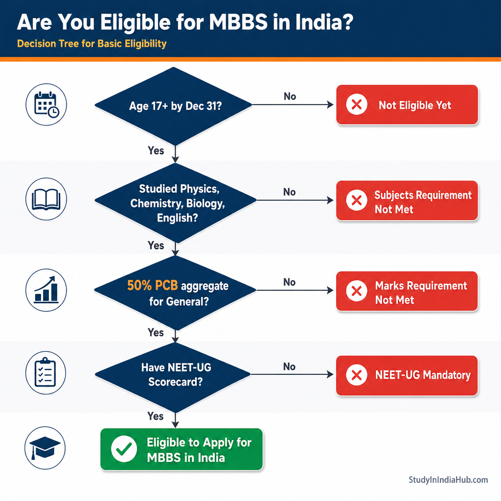 StudyInIndiaHub.com — Are You Eligible for MBBS in India?